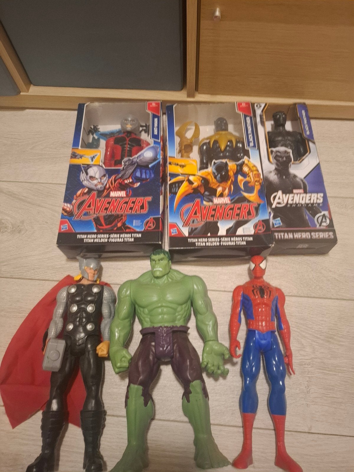 Marvel Avengers actiefiguren: Thor, Hulk, Spider-Man, Kinderen en Baby's, Ophalen of Verzenden