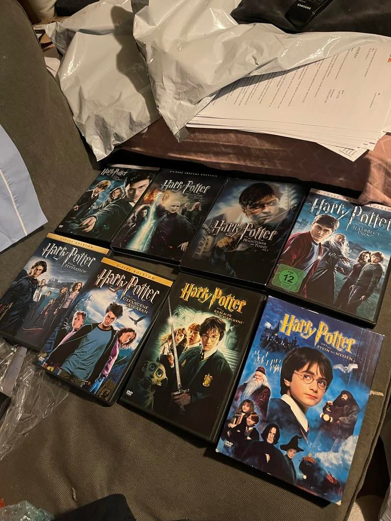 Harry Potter DVD collectie, Vanaf 12 jaar, Ophalen of Verzenden, Zo goed als nieuw, Science Fiction en Fantasy