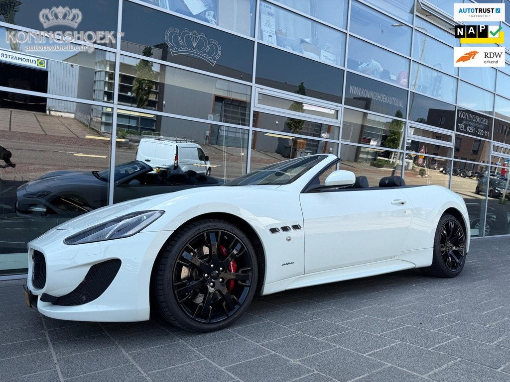 Maserati GranCabrio 4.7 Sport, Auto's, Maserati, Automaat, Euro 5, Achterwielaandrijving, Cabriolet