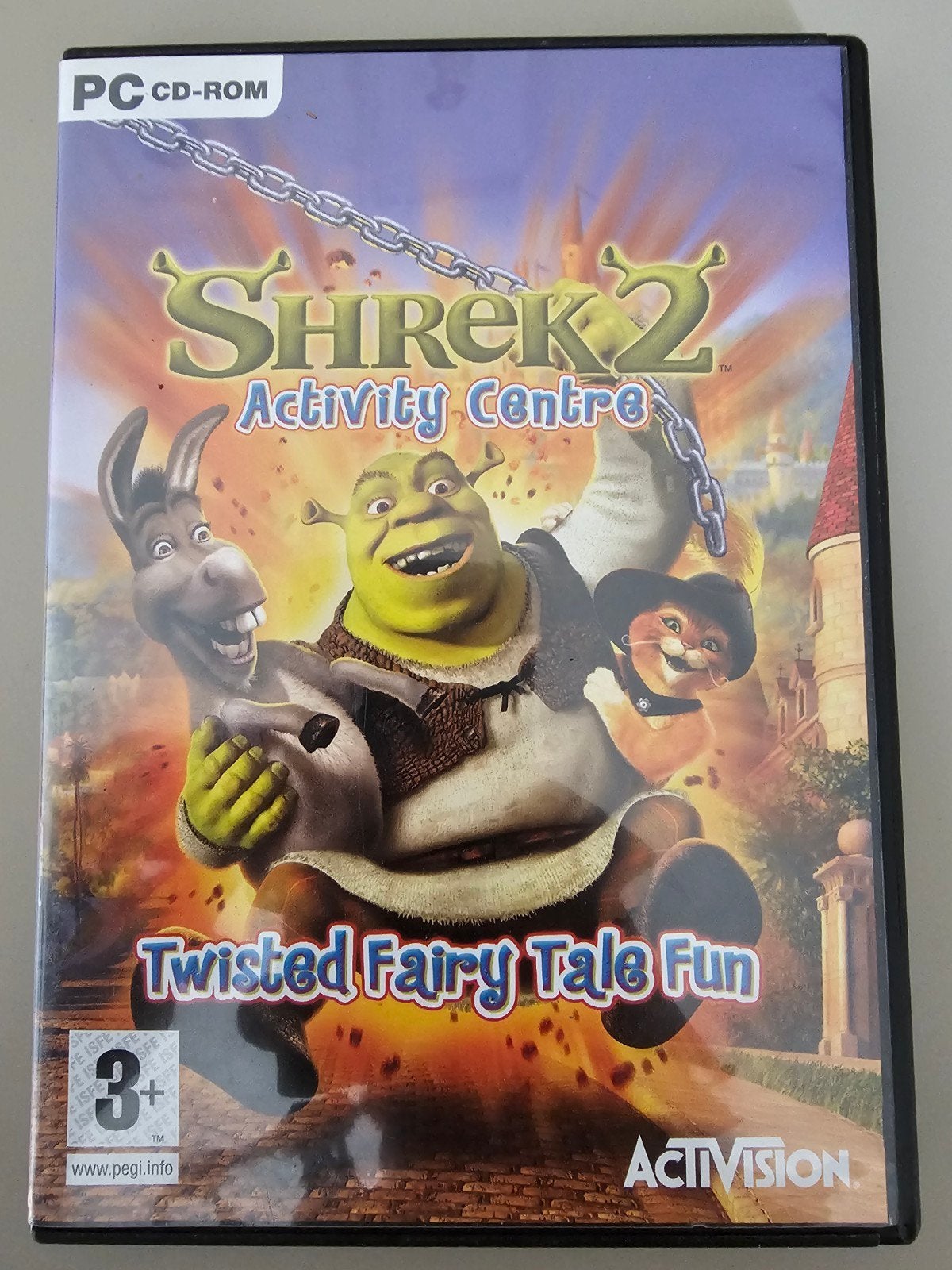 Pc game Shrek 2 activity centre

Een game met de karakters u, Spelcomputers en Games, Avontuur en Actie, 1 speler, Ophalen of Verzenden