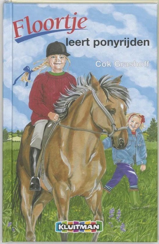 Floortje leert ponyrijden - Cok Grashoff, Boeken, Ophalen of Verzenden, Nieuw, Cok Grashoff, Fictie algemeen