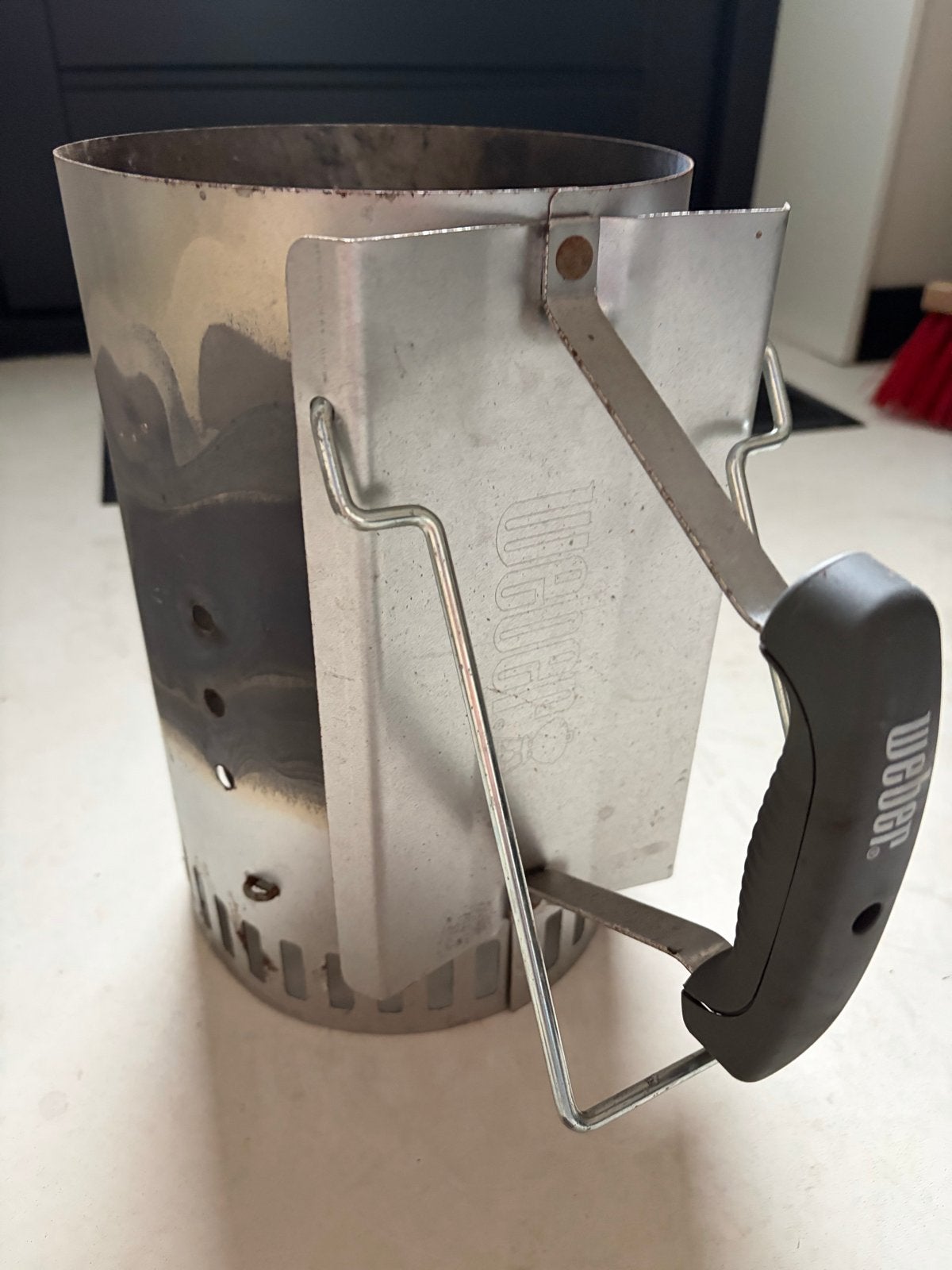 Weber Rapidfire brikettenstarter, Ophalen, Gebruikt
