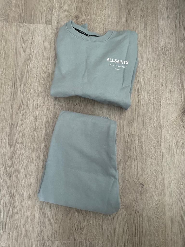 AllSaints joggingpak - Zo goed als nieuw in maat 8/9 jaar, Kleding | Dames, Ophalen of Verzenden, Zo goed als nieuw, Maat 38/40 (M)