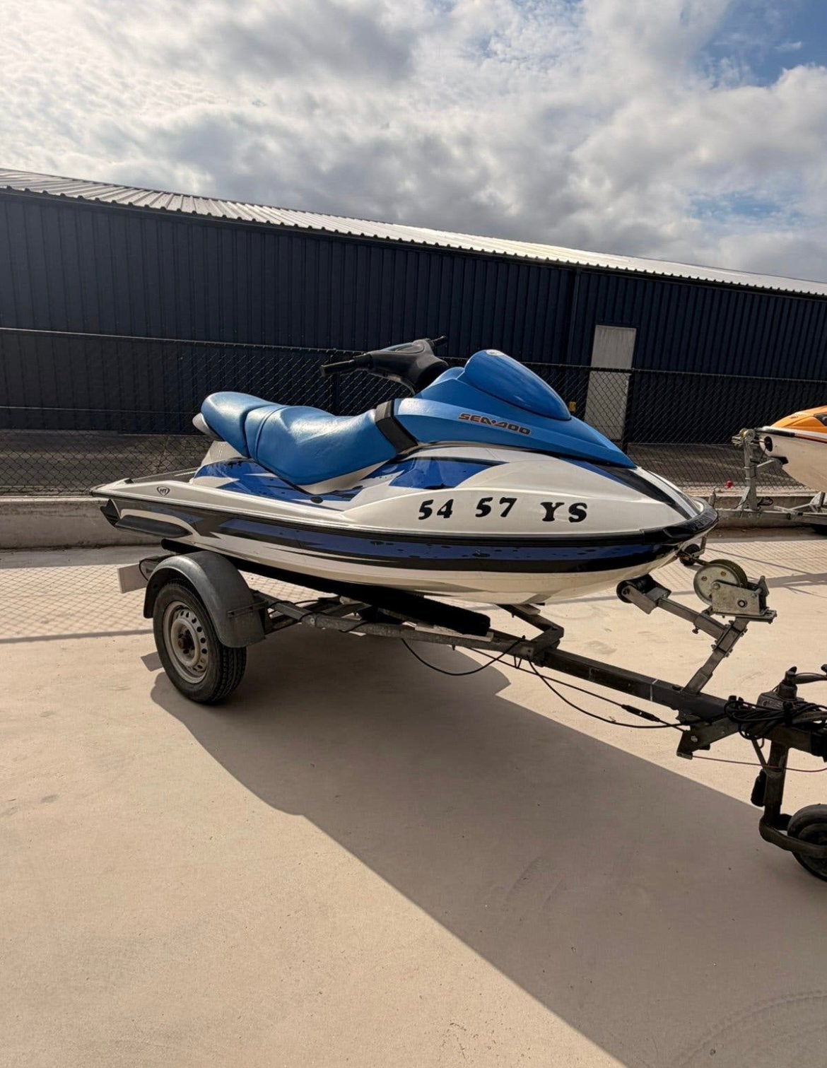 Sea-Doo GTI, Waterscooter, Jetski, Blauw, Watersport en Boten, Ophalen