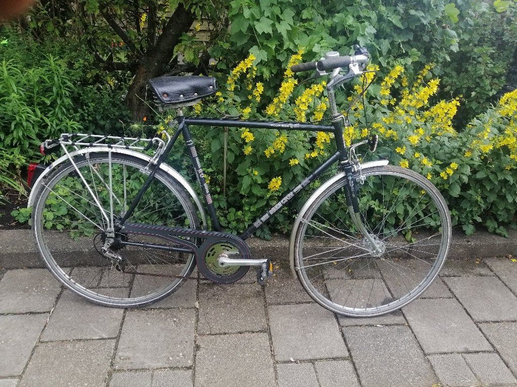 Herenfiets met versnell, Gebruikt, Versnellingen, 57 tot 61 cm, Trommelrem