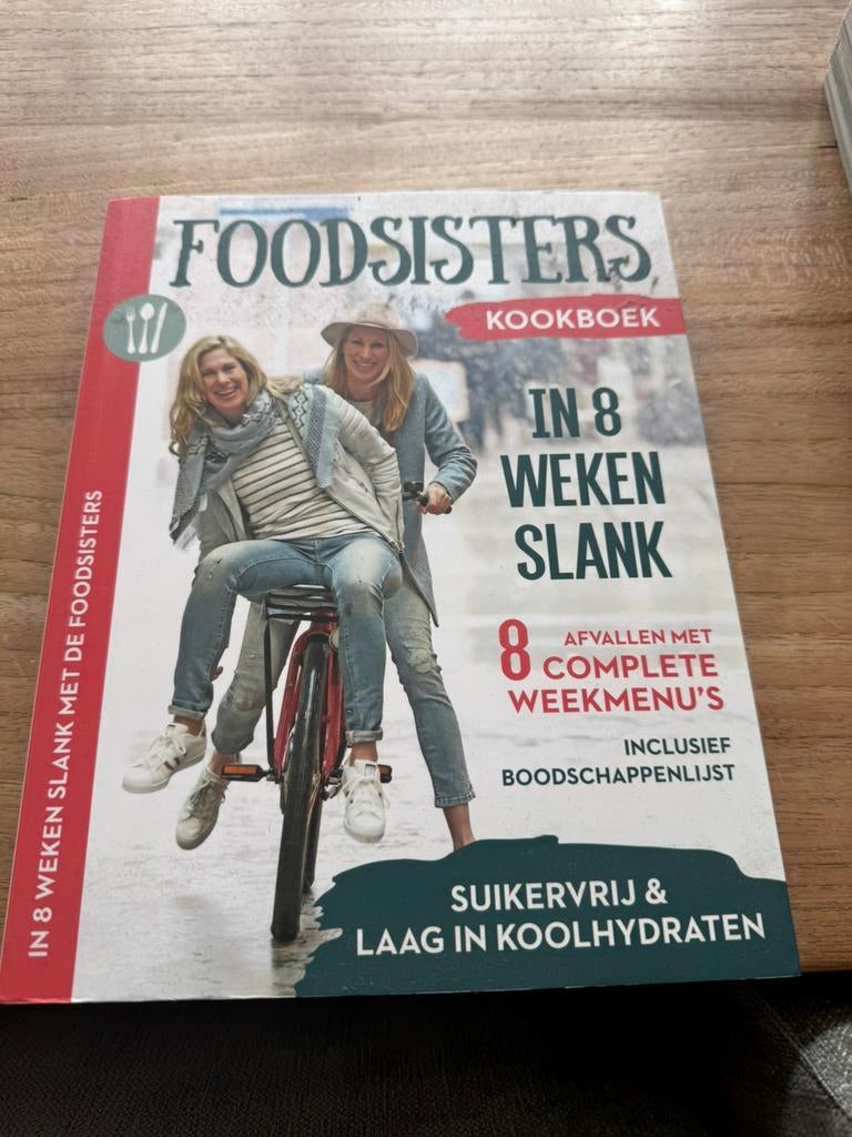 Foodsisters in 8 weken slank, Boeken, Gezondheid, Dieet en Voeding, Ophalen of Verzenden, Zo goed als nieuw
