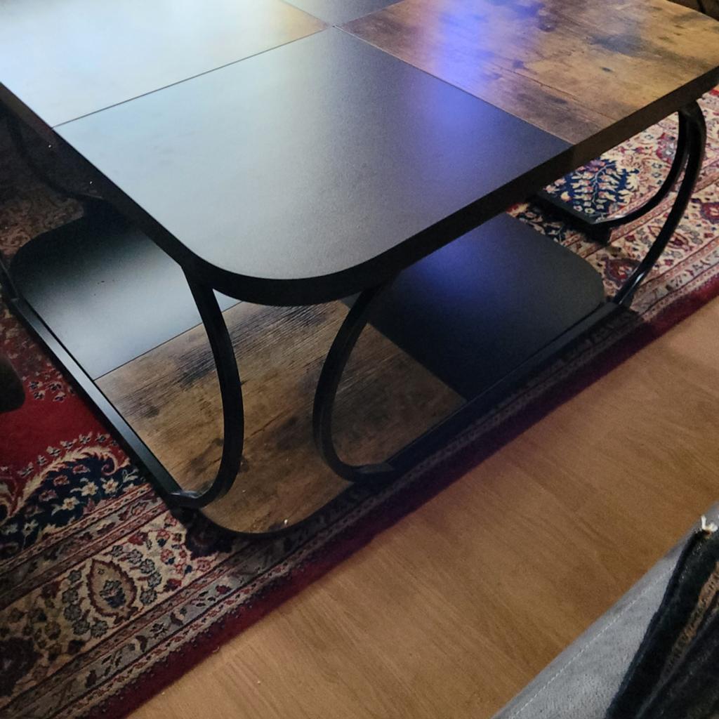 Salontafel  hagel nieuw, 100 tot 150 cm, Nieuw, Rechthoekig, 50 tot 100 cm