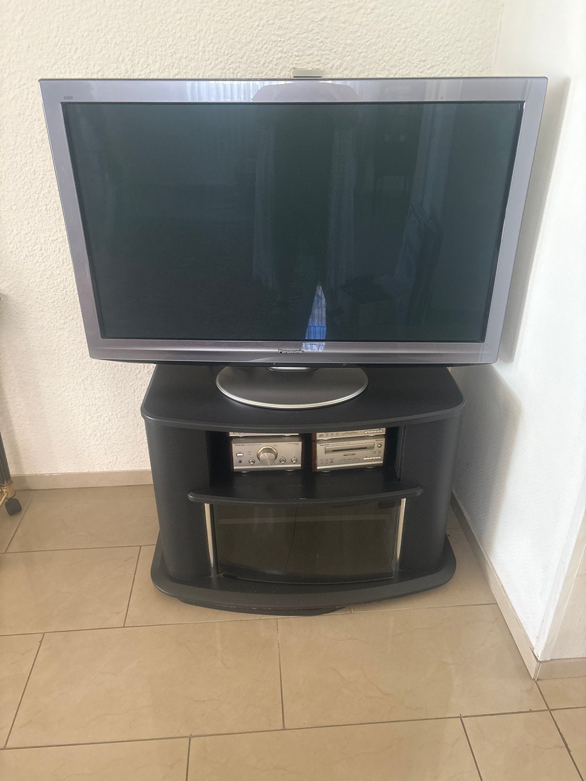 Panasonic LCD TV met standaard, Ophalen, Gebruikt, Panasonic, 50 Hz
