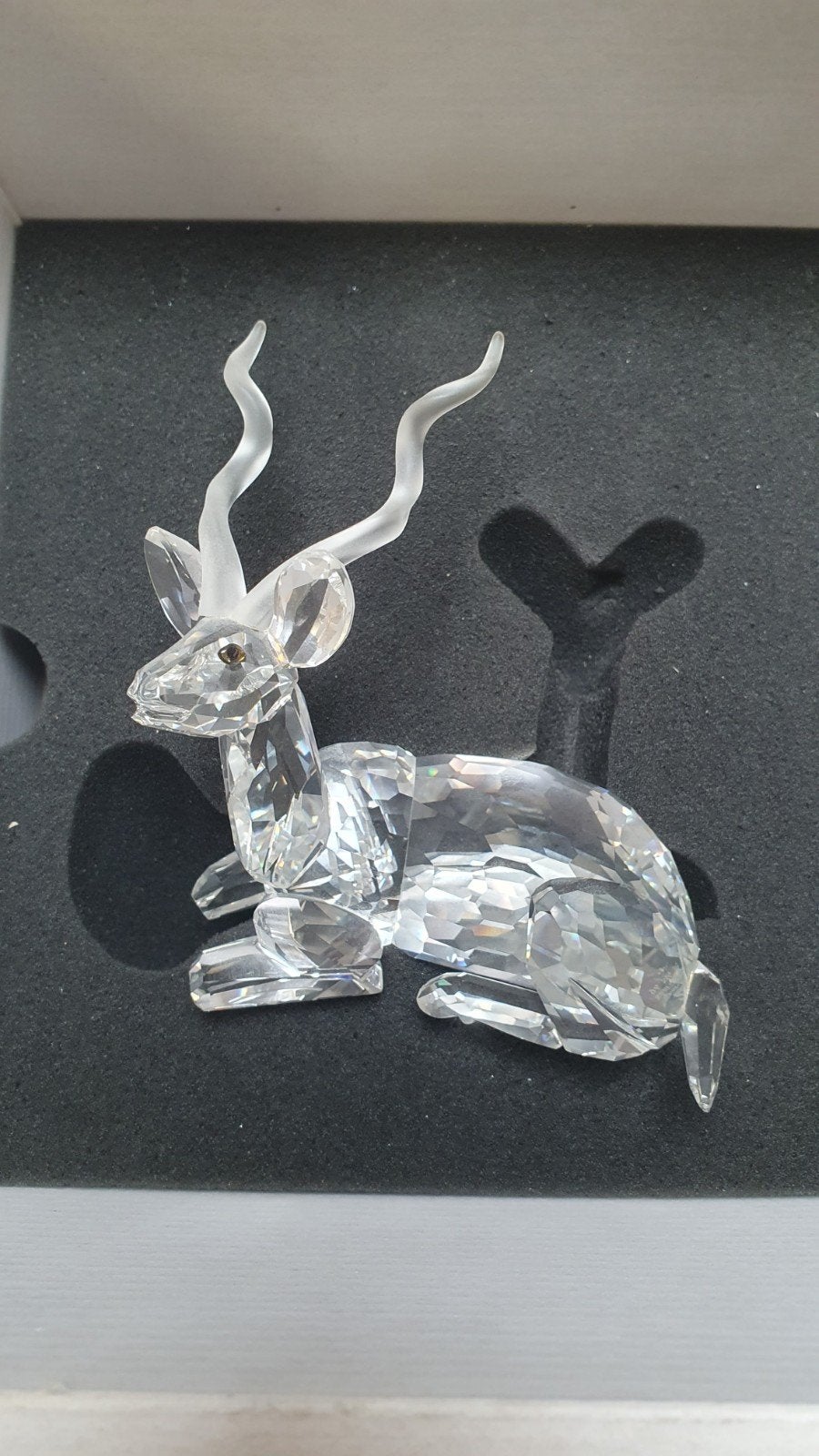 Swarovski Kristal Antilope "Koedoe" 1994, Ophalen, Zo goed als nieuw, Beeldje of Figuurtje