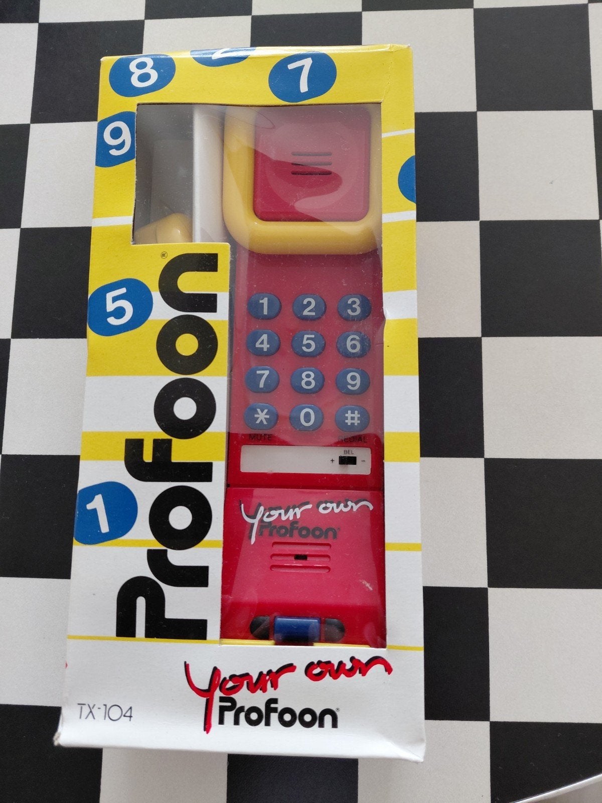 vintage 90s profoon tx 104 vastetelefoon nieuw, Telecommunicatie, Ophalen of Verzenden, Nieuw, 1 handset