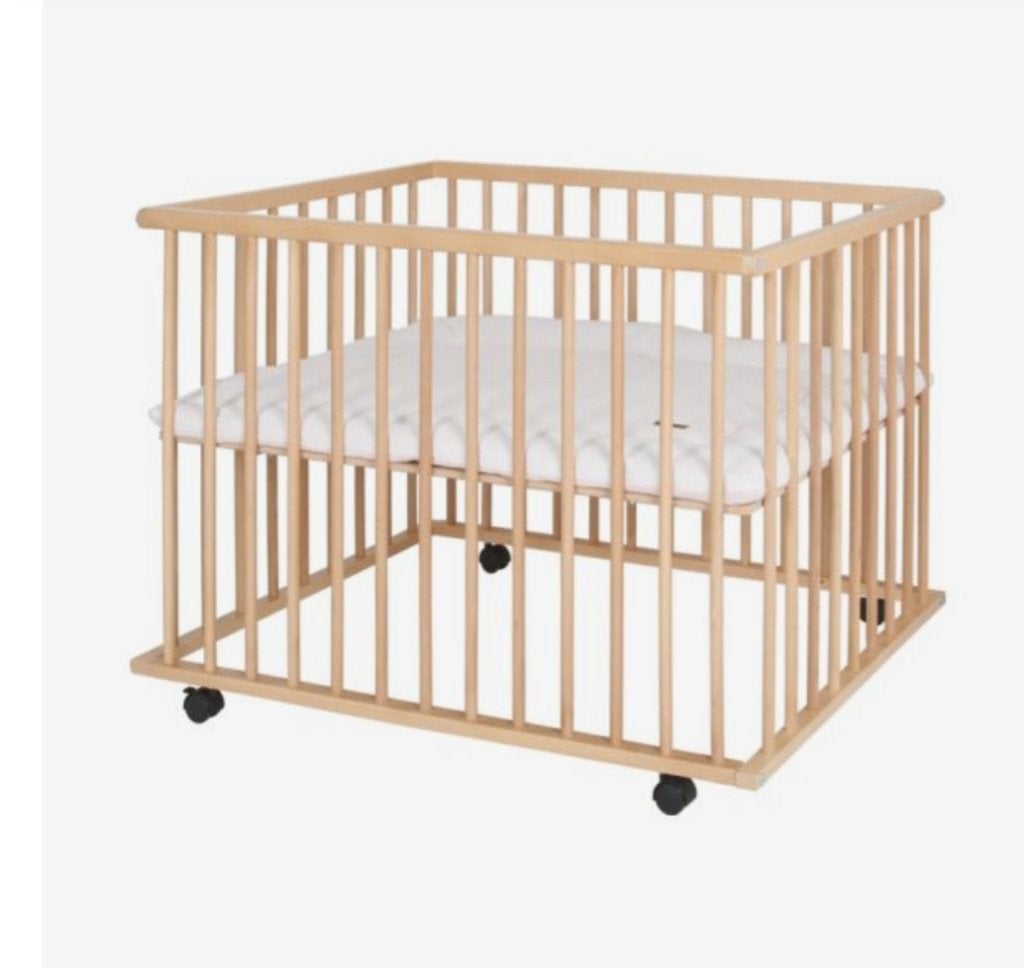 Babybox op wieltjes, Ophalen, Gebruikt, Rechthoekig, In hoogte verstelbaar