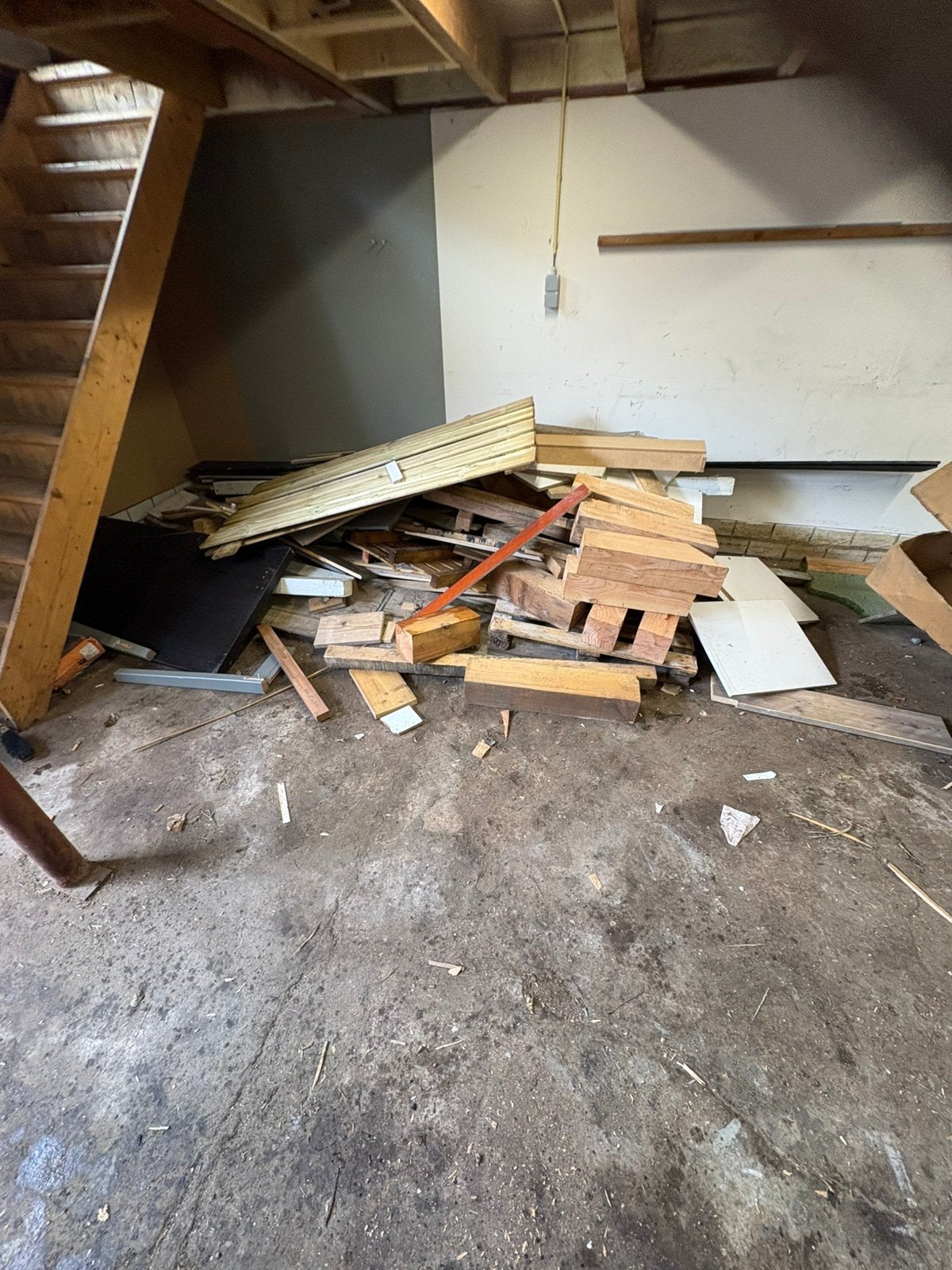 Gratis stookhout!, Doe-het-zelf en Verbouw, Hout en Planken, Minder dan 25 mm, Ophalen of Verzenden, Pallet, Minder dan 200 cm