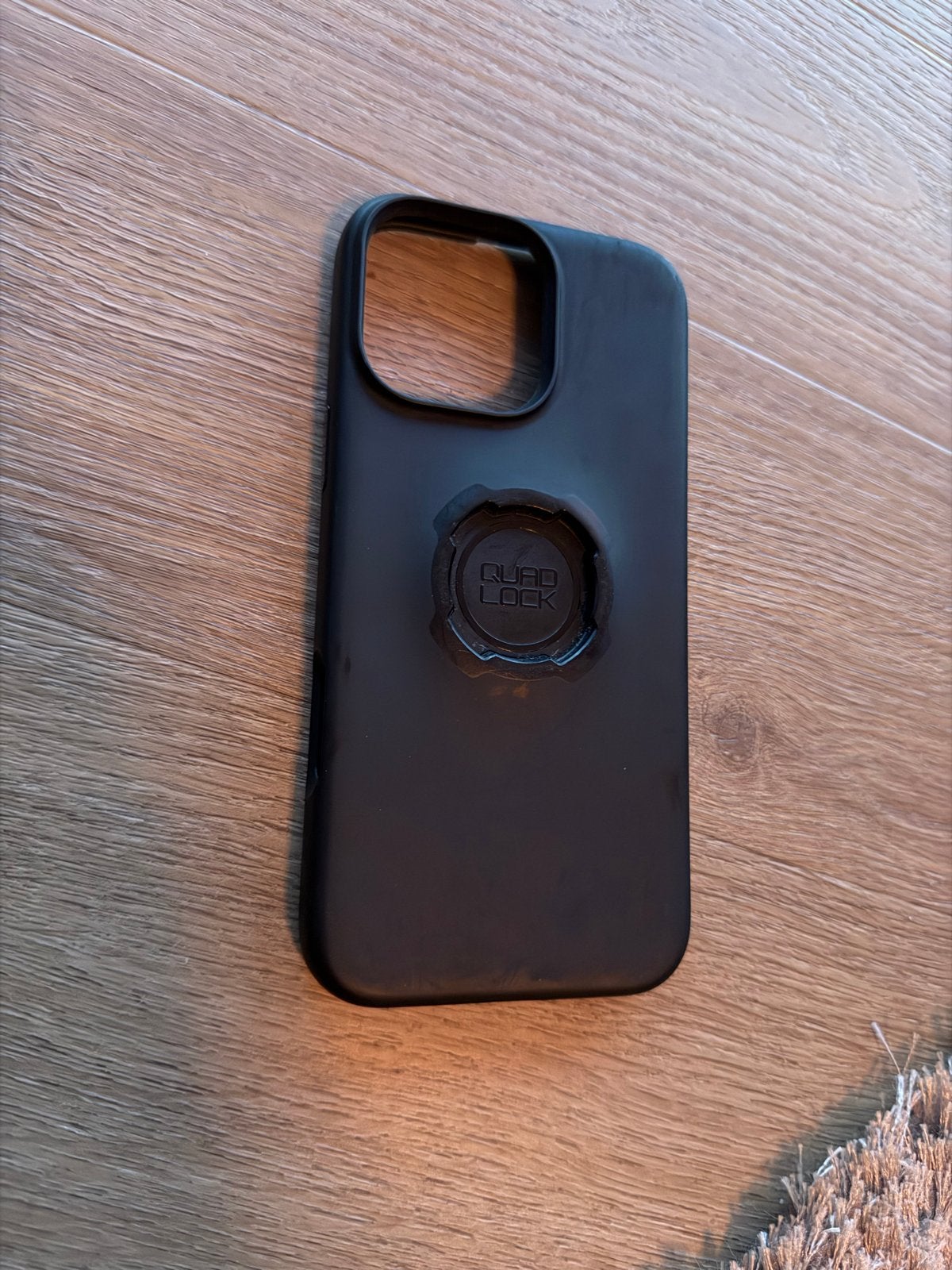 Quad Lock Hoesje voor iPhone 16 Pro Max, Kunststof, IPhone 16 Pro Max, Zwart, Quad Lock