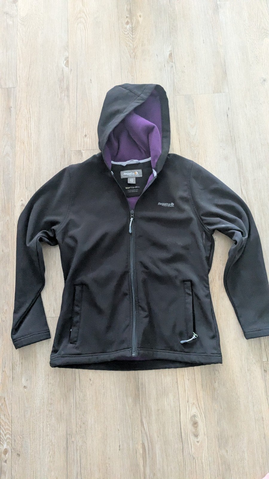 Regatta softshell jas, maat 38, Ophalen of Verzenden, Zo goed als nieuw, Zwart