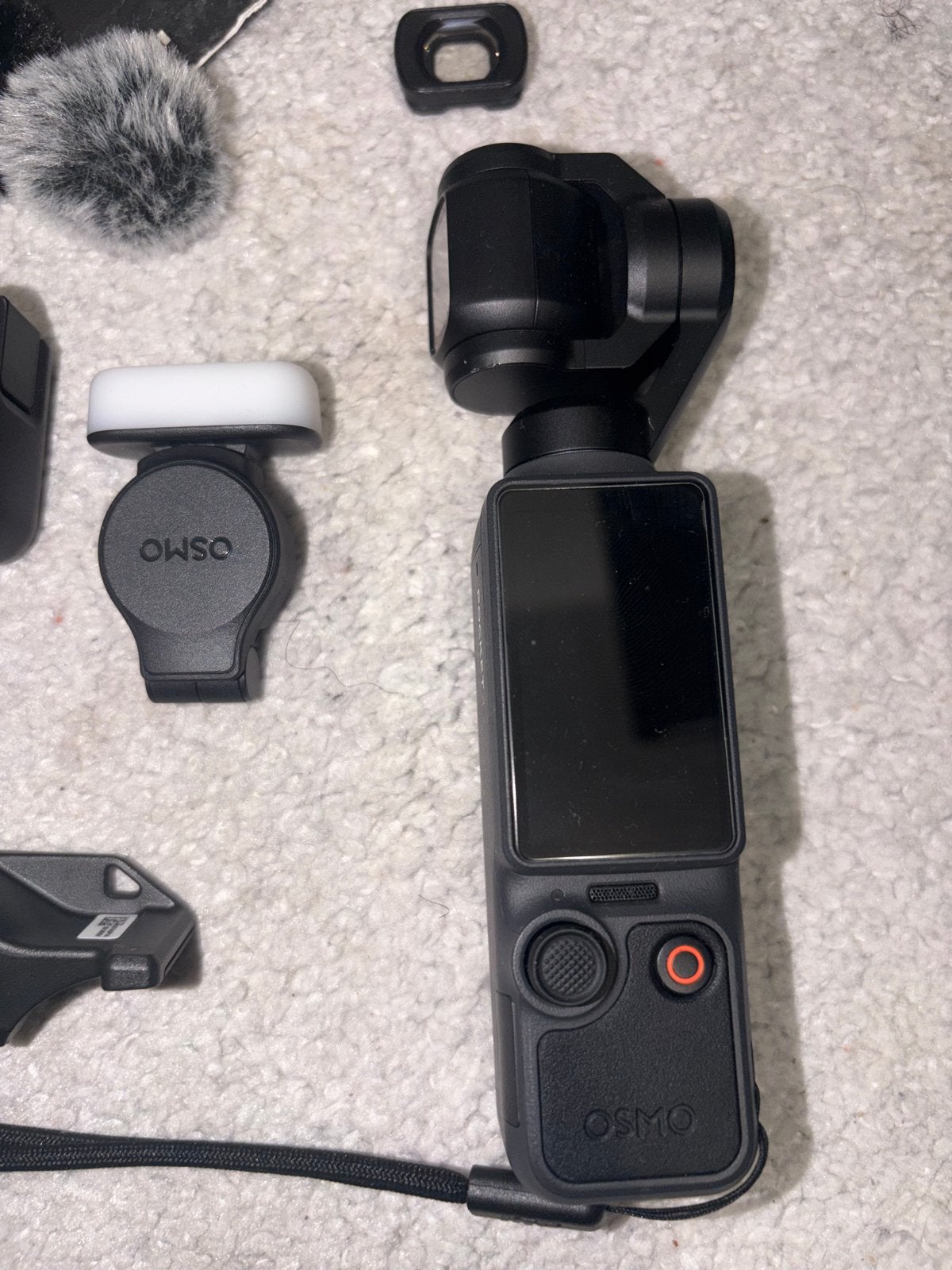 DJI Osmo Pocket 4 Creator Combo, Overige soorten, Minder dan 8x, Zo goed als nieuw, Externe microfoon