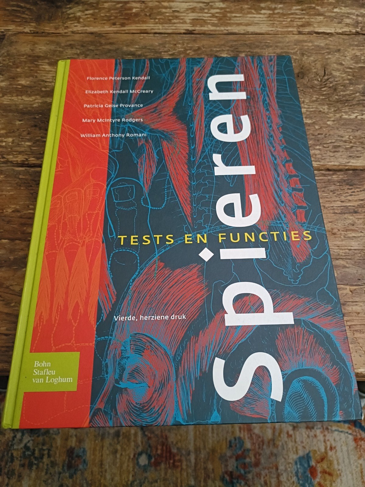 Spieren: Tests en Functies - Vierde, herziene druk, Boeken, Studieboeken en Cursussen, Ophalen of Verzenden, Beta, Gelezen, HBO
