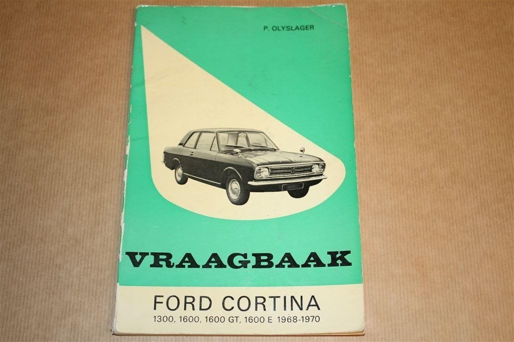 Vraagbaak Ford Cortina - 1968-1970, Ophalen of Verzenden