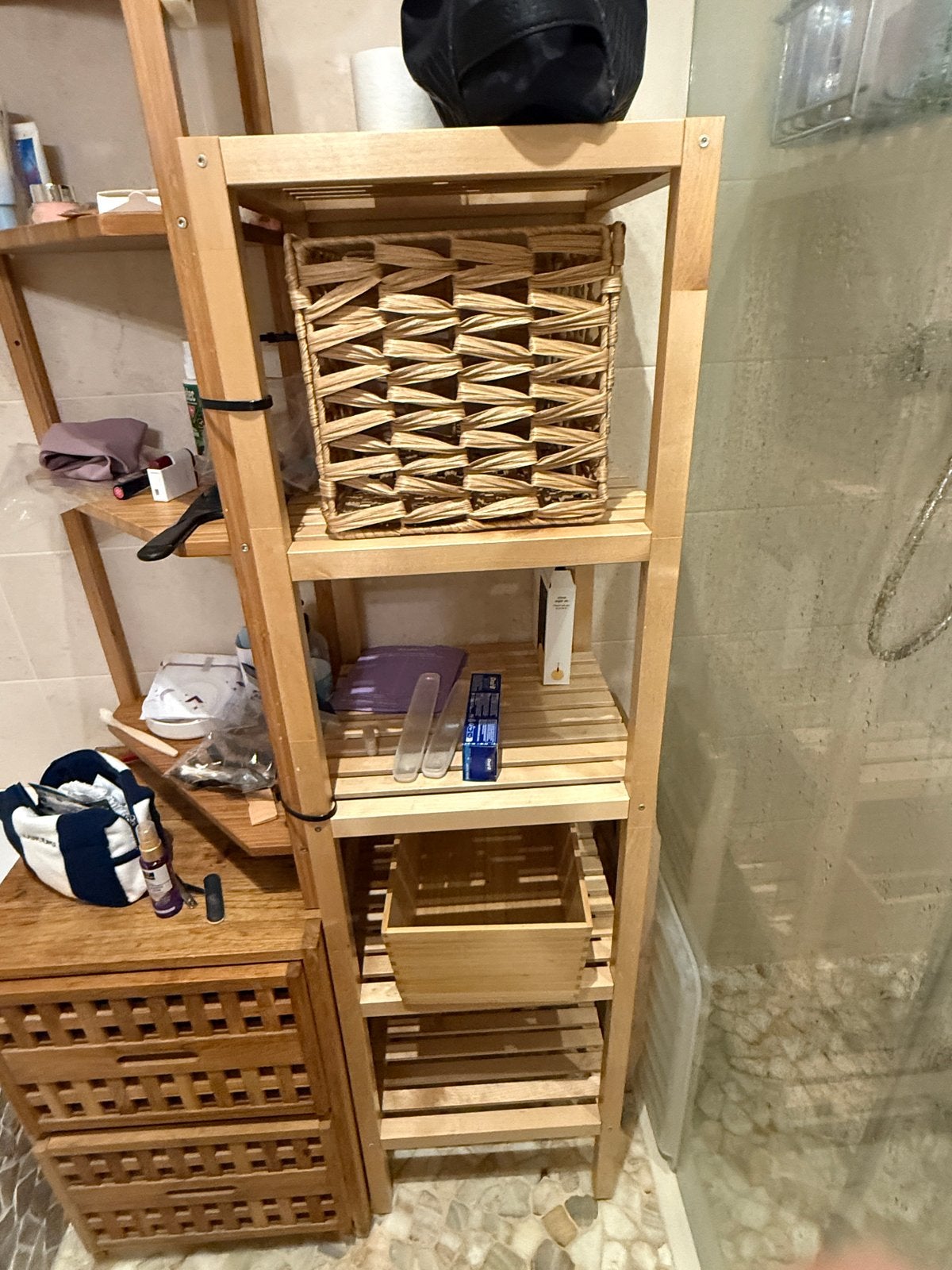 IKEA Molger houten stellingkast, Ophalen, Gebruikt