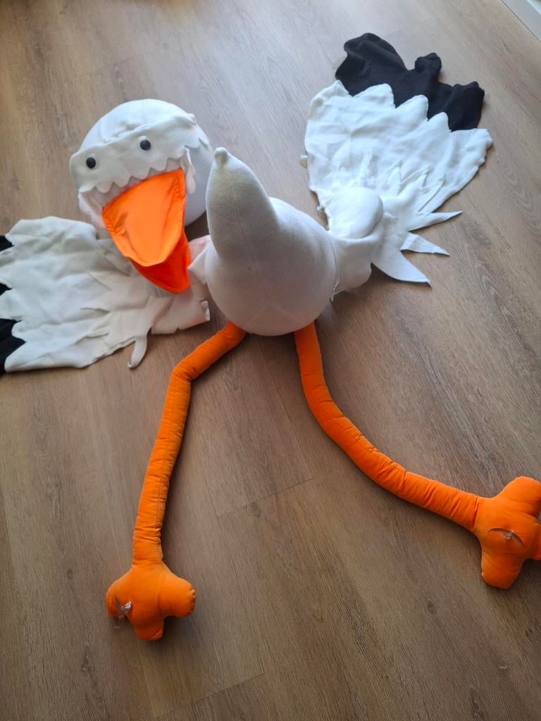 Geboortebord / 3D-raamooievaar, Kinderen en Baby's, Kraamcadeaus en Geboorteborden, Ophalen, Gebruikt, Geboortebord