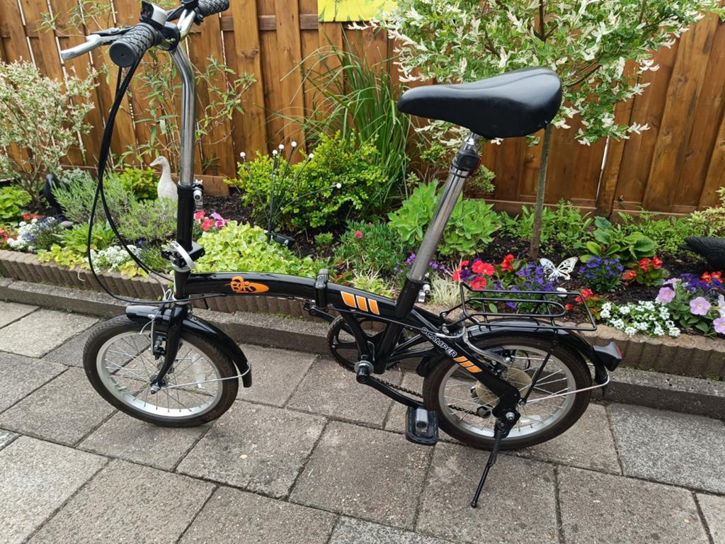 Folding bike, Ophalen, Gebruikt