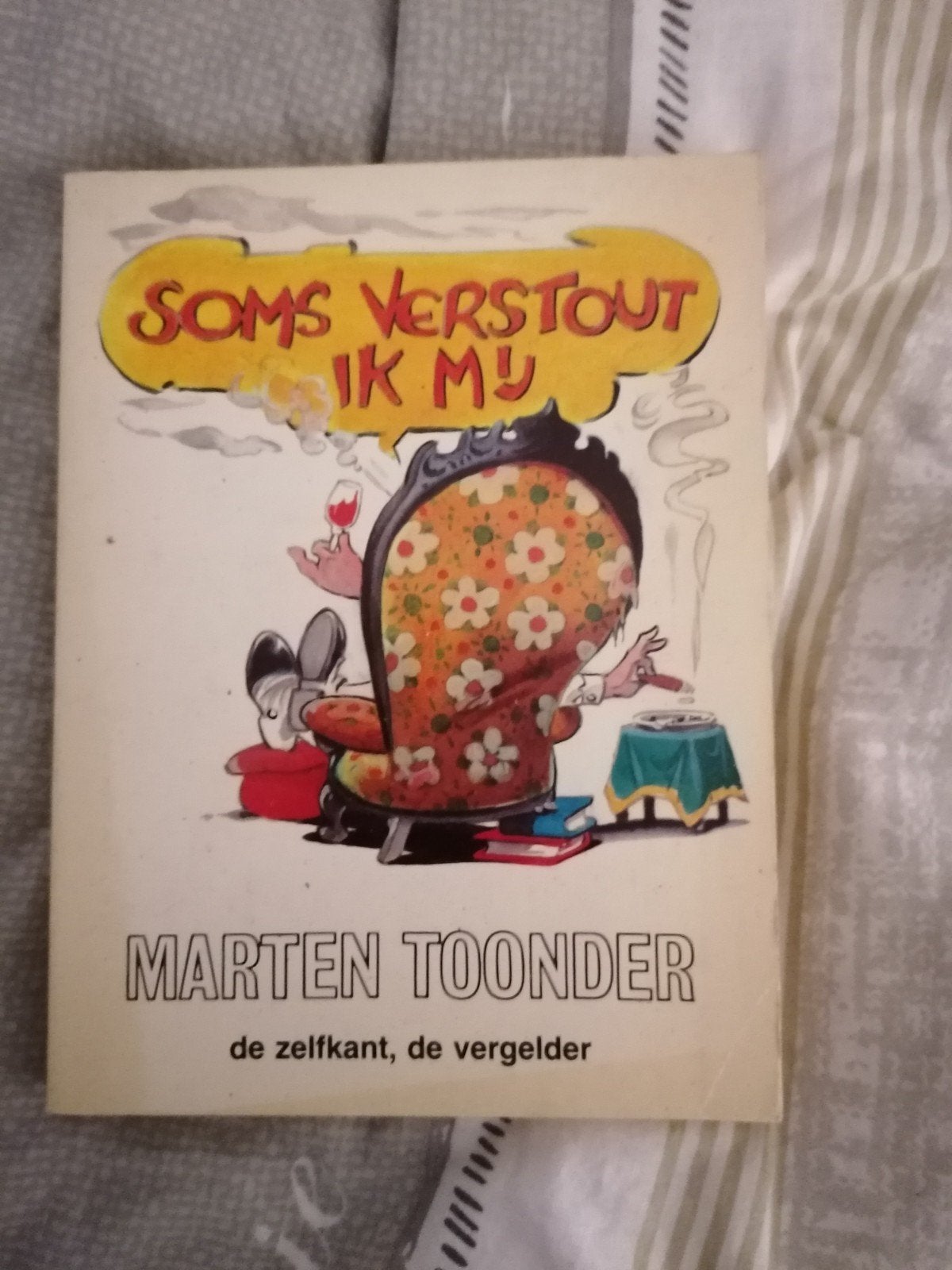 Marten Toonder - Soms Verstout Ik Mij (De Zelfkant), Eén stripboek, Ophalen of Verzenden, Gelezen, Marten Toonder