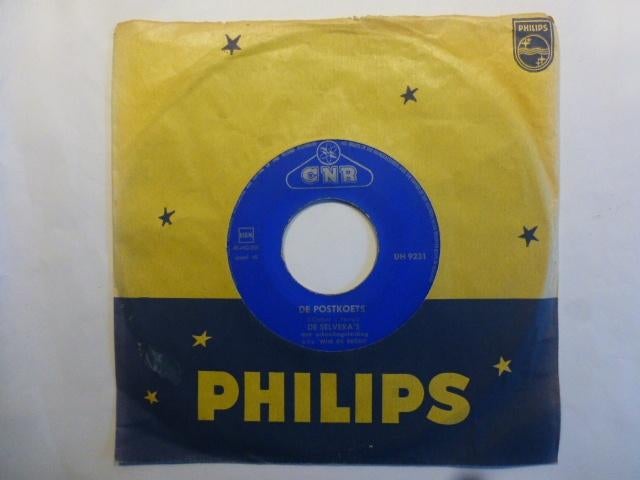 De Selvera 's. De Postkoets. / Bloedrode kralen., Cd's en Dvd's, Vinyl Singles, Gebruikt, 7 inch, Single, Ophalen of Verzenden