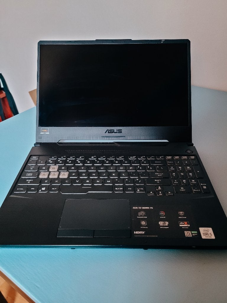 ASUS TUF Gaming FX505LH Gaming Laptop – 16GB RAM – GTX 1650, Gebruikt, Ophalen of Verzenden, Gaming, HDD