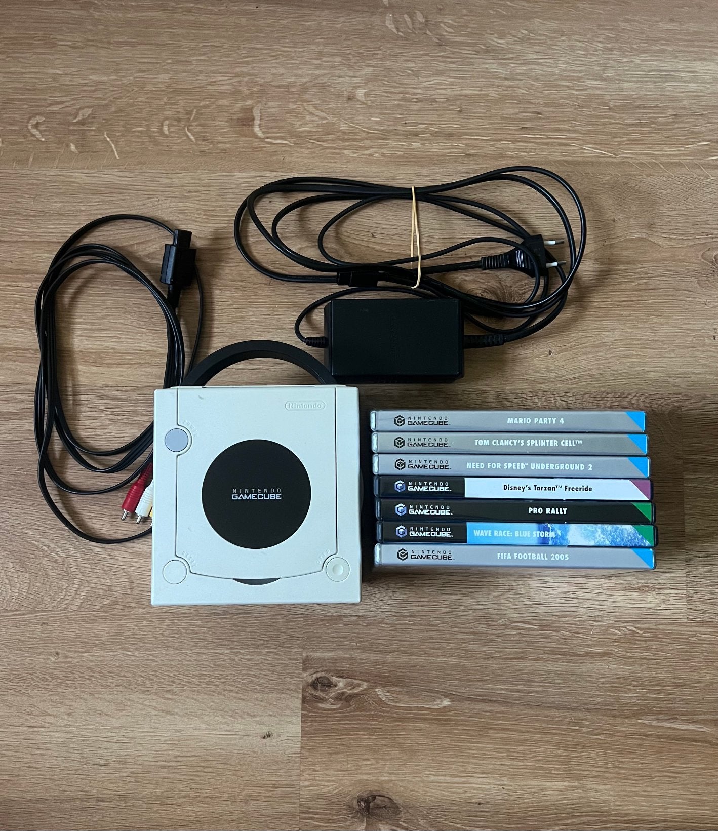 Nintendo GameCube met Spellen., Ophalen of Verzenden, Gebruikt, Zonder controller, Met games