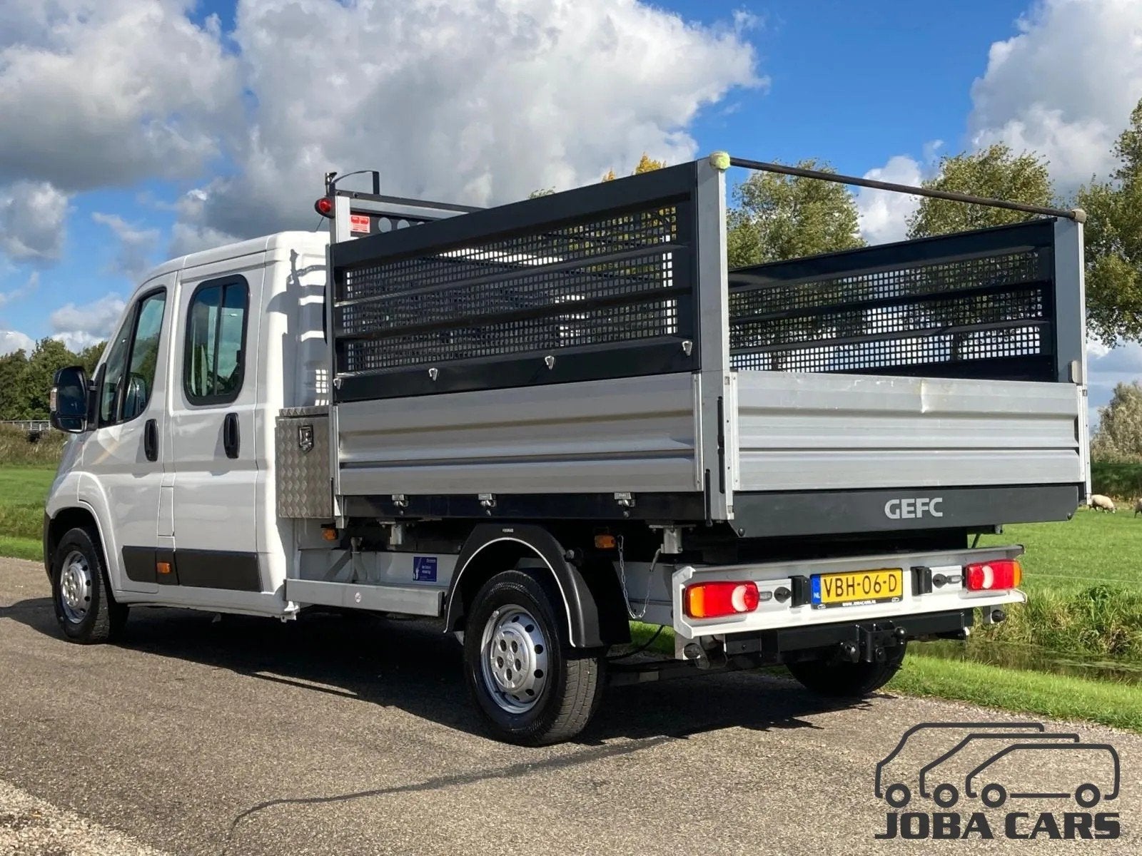 Peugeot Boxer 2.0 HDI 96kw EUR6 DC Kipper 2019 66.355 Km, Auto's, Peugeot, Voorwielaandrijving, 15 km/l, Gebruikt, Euro 6