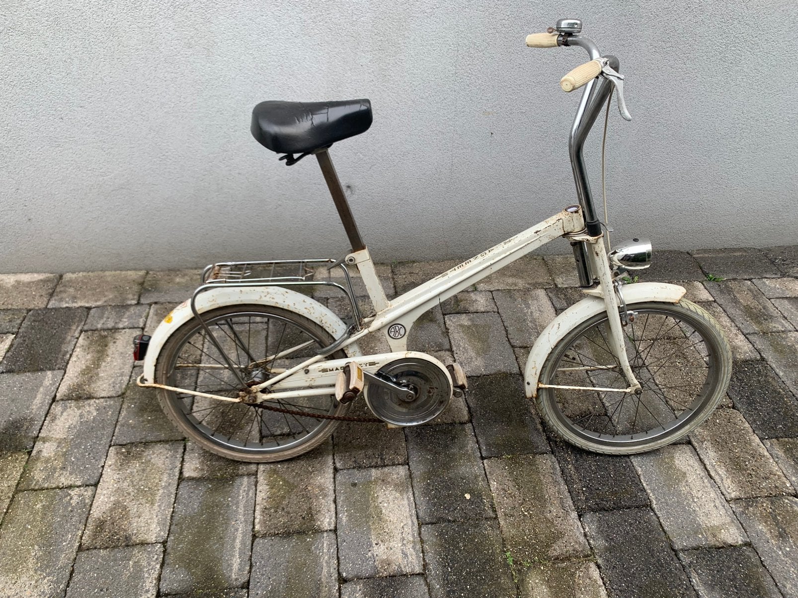 Vintage magneet ABC chopper - prachtige originele staat, 47 tot 51 cm, Ophalen, Velgrem, Jaren '60 of nieuwer