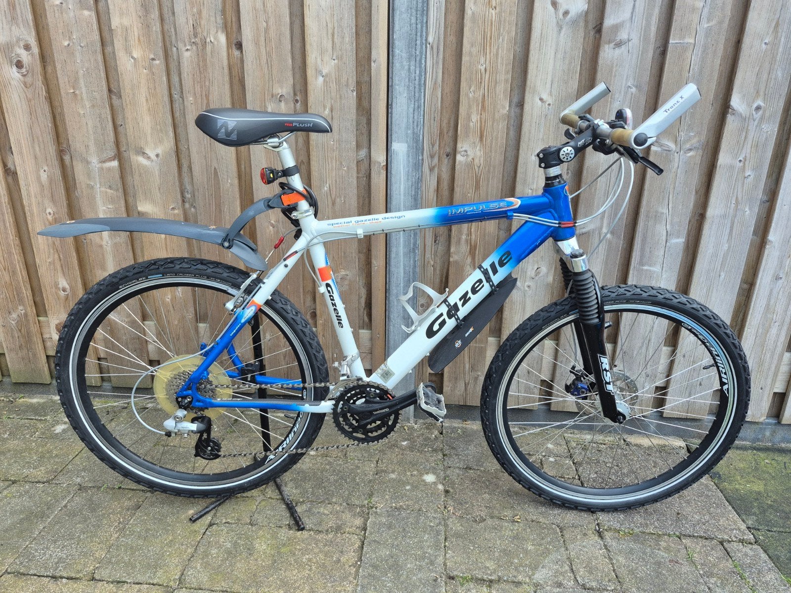 Gazelle impulse mtb, Ophalen