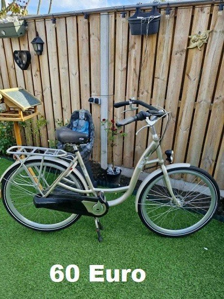 Dames Fiets  Vogue, Versnellingen, Zo goed als nieuw, 50 tot 53 cm, Trommelrem