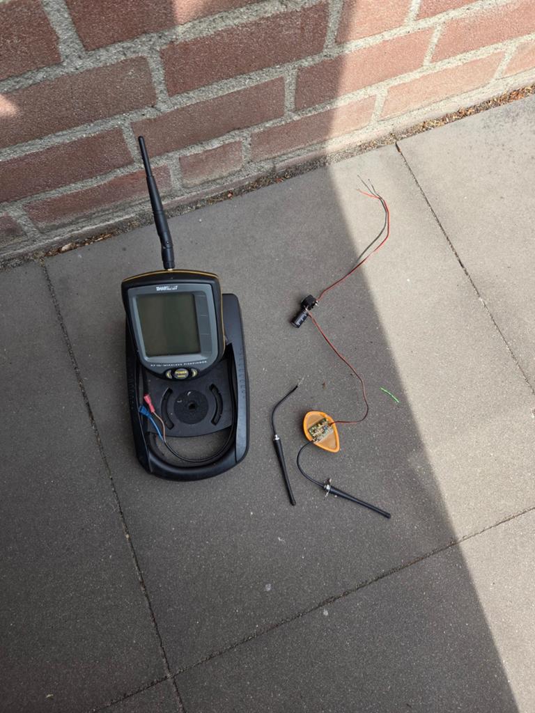 Humminbird rf15 met eitje sonar, Ophalen of Verzenden, Minder dan 2 km