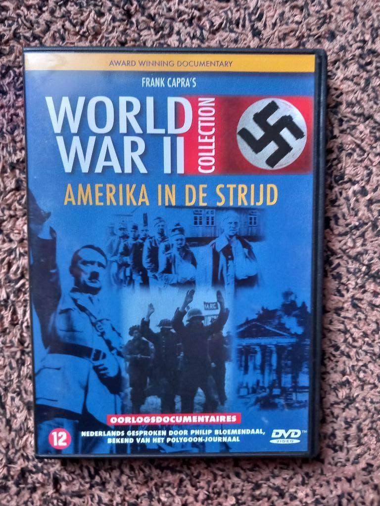 DVD Frank Capra's World War II Amerika in de strijd, Cd's en Dvd's, Dvd's | Documentaire en Educatief, Zo goed als nieuw, Oorlog of Misdaad