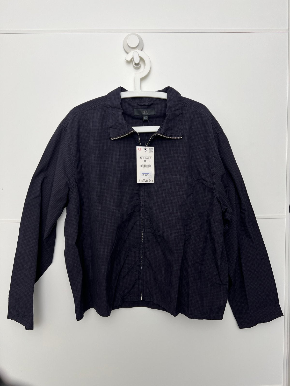 Zara heren jasje - Nieuw met kaartjes, Kleding | Heren, Jassen | Zomer, Ophalen of Verzenden, Nieuw, Maat 48/50 (M), Zwart