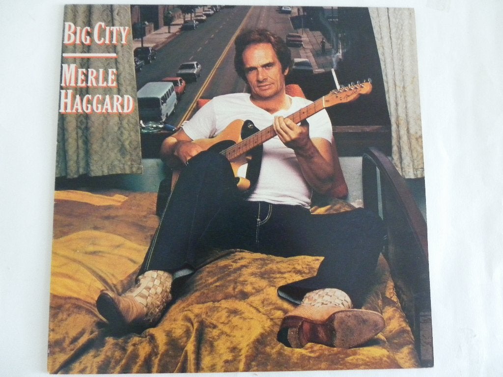LP Merle Haggard - Big City, Ophalen of Verzenden, 1980 - 1989, Gebruikt, 12 inch