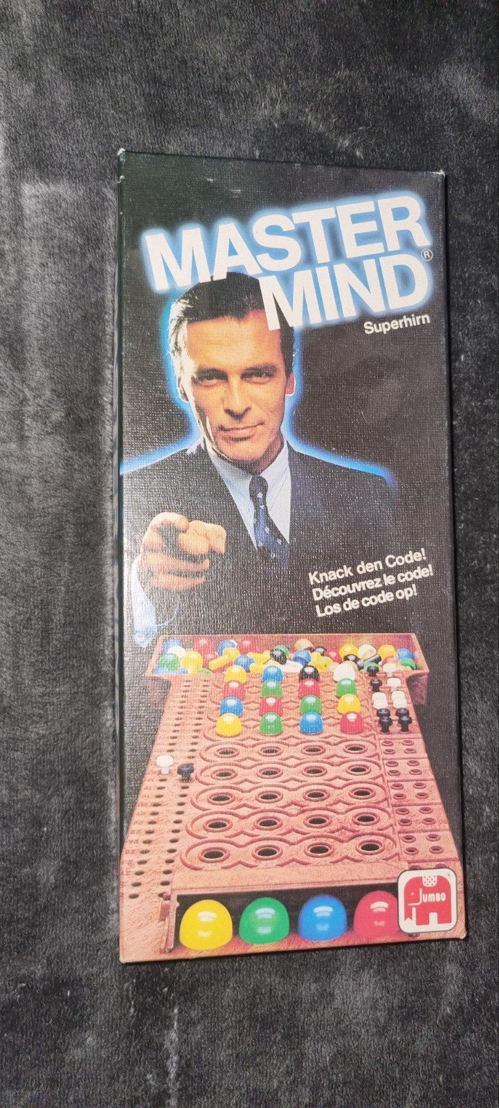 Master Mind Superhirn - Klassiek Codekraakspel, Jumbo, Gebruikt, Een of twee spelers, Ophalen of Verzenden
