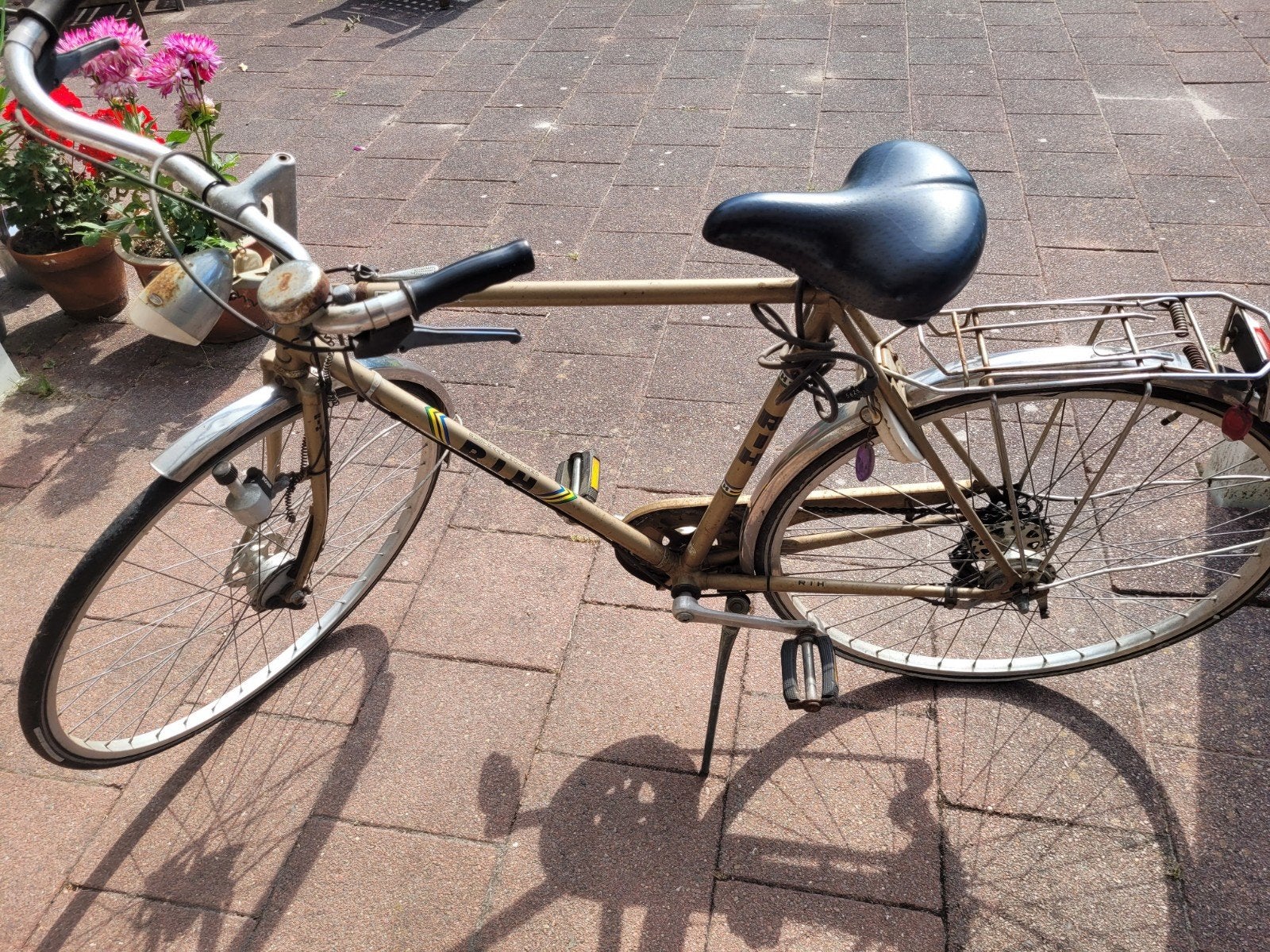 Rih herenfiets vintage, Ophalen