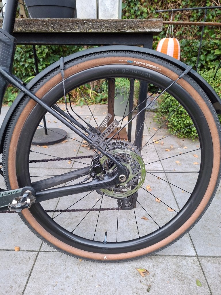 Newmen Advanced G.34 Gravel wielset, Fietsen en Brommers, Zo goed als nieuw, Gravelbike, Newmen, Carbon