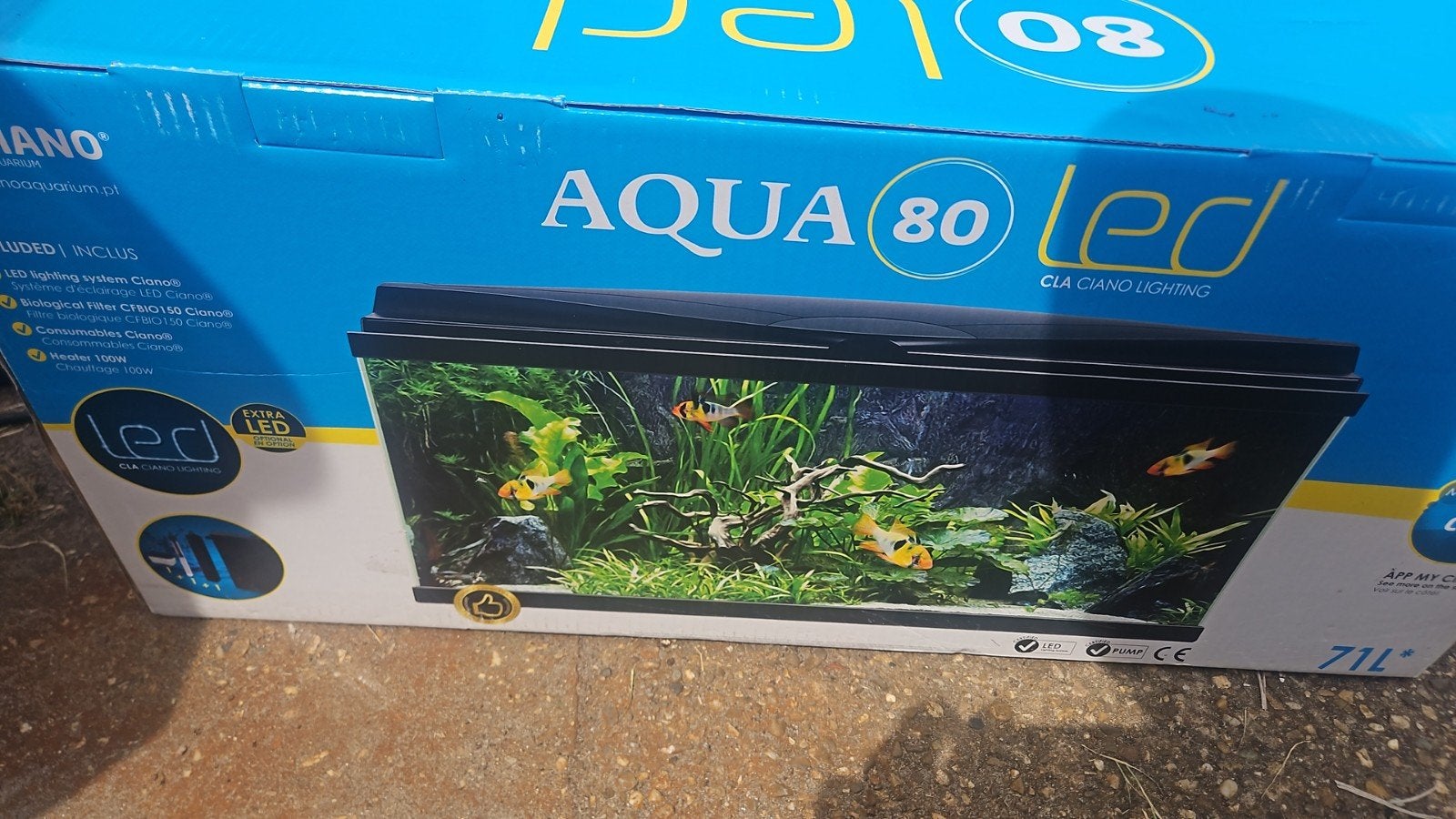 Aqua 80 led, Ophalen of Verzenden