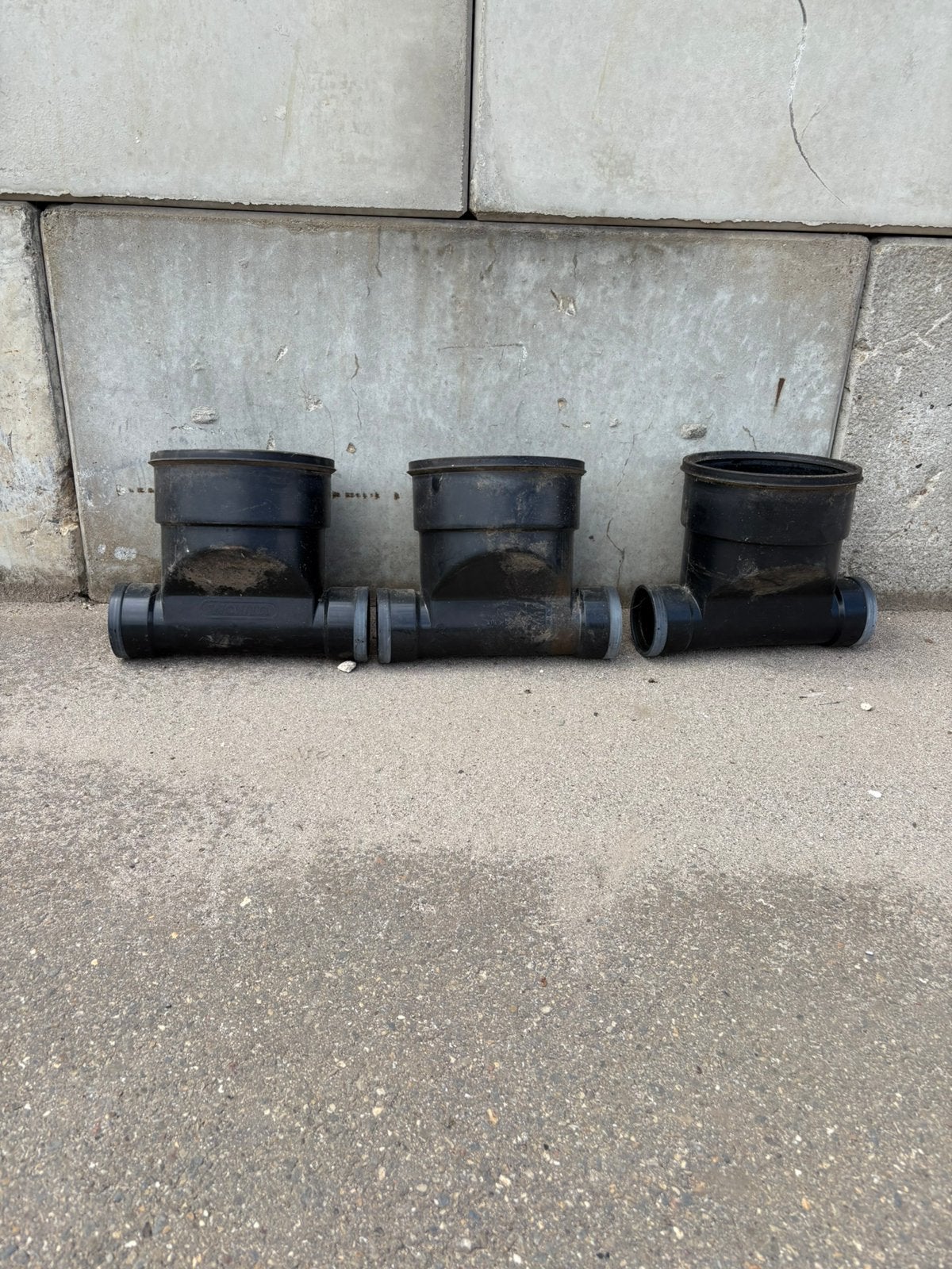 Inspectieput Wavin 2 x manchet - compleet - ontstoppingsput, Ophalen, Pvc, Overige typen, Minder dan 2 meter