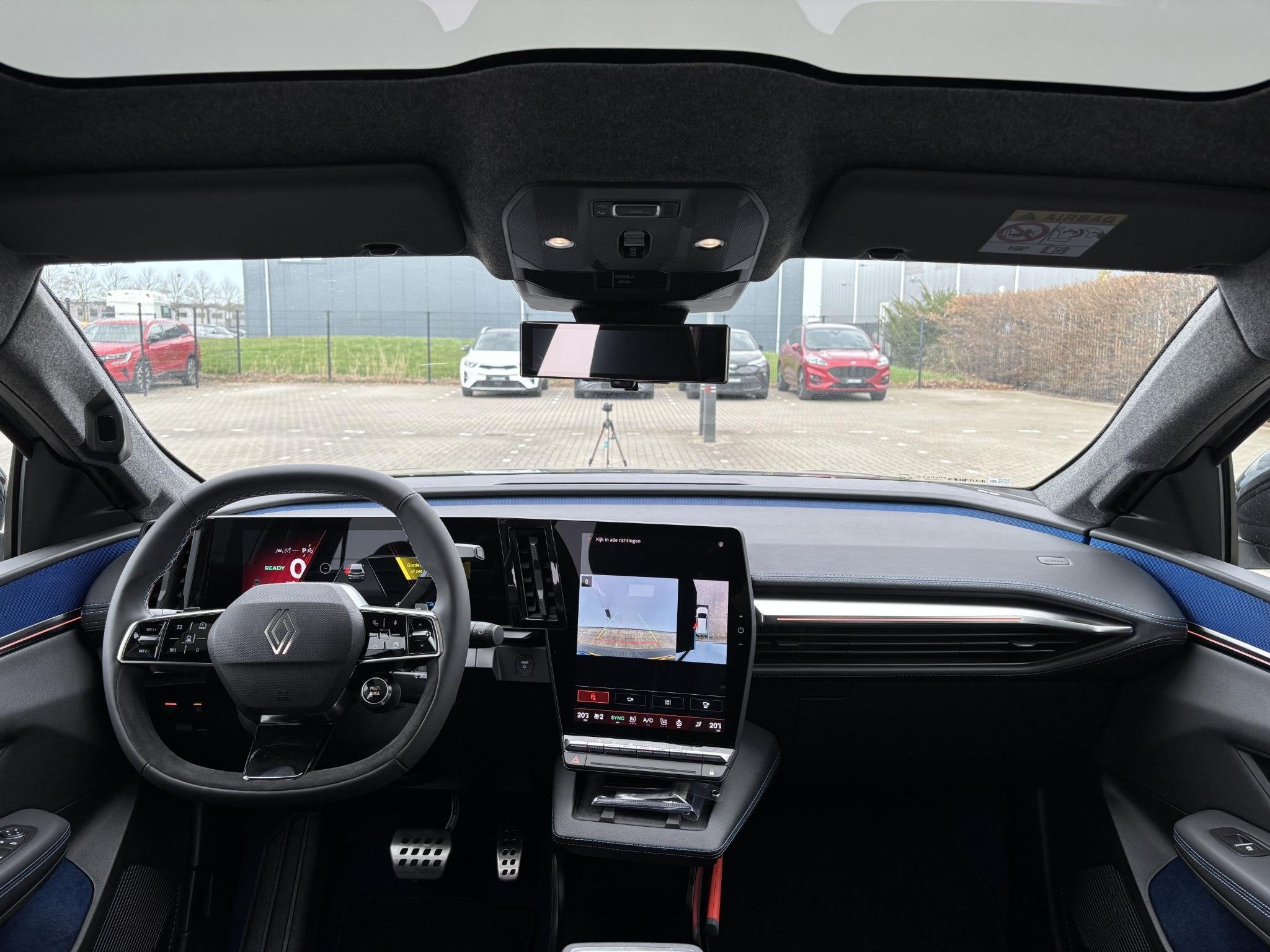 Renault Scenic E-Tech EV87 long range esprit Alpine | Panora, Auto's, Renault, Automatische klimaatregeling, Leder en Stof, 625 km