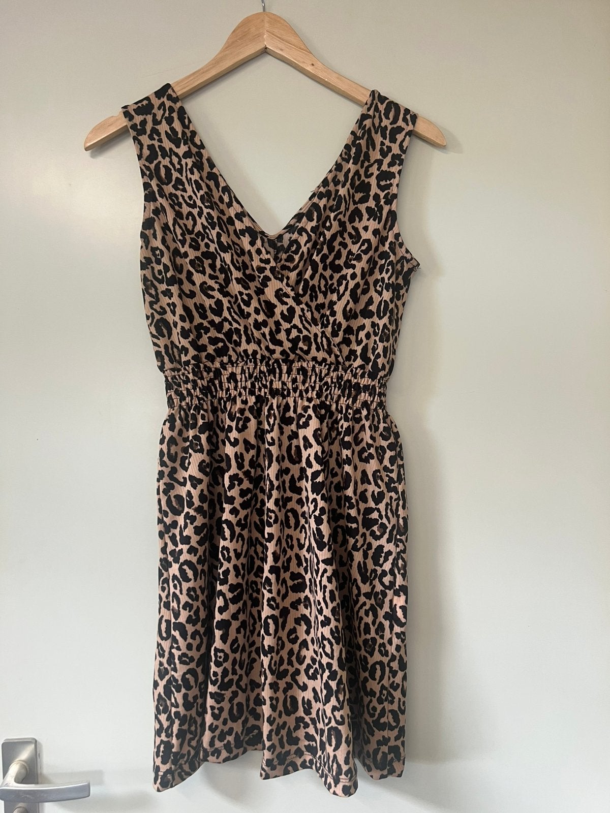 Jurk s, Maat 38/40 (M), Beige, Ophalen of Verzenden, Zo goed als nieuw