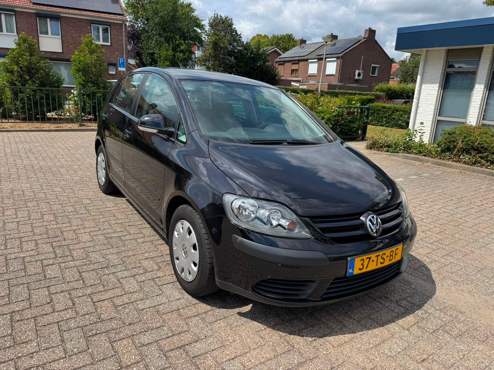 Volkswagen Golf Plus 1.6 FSI 85KW 2007 Zwart TREKHAAK, Auto's, Euro 5, Stof, 4 cilinders, Zwart