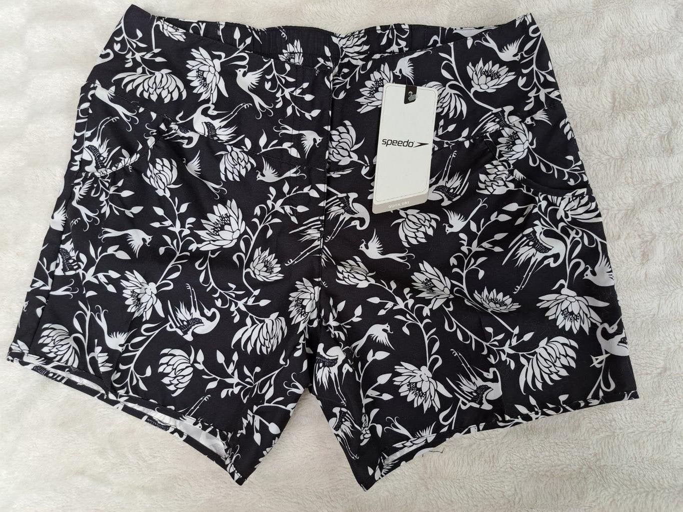 Heren zwembroek Speedo maat M, Ophalen of Verzenden, Maat 48/50 (M), Zwart, Zwemshort