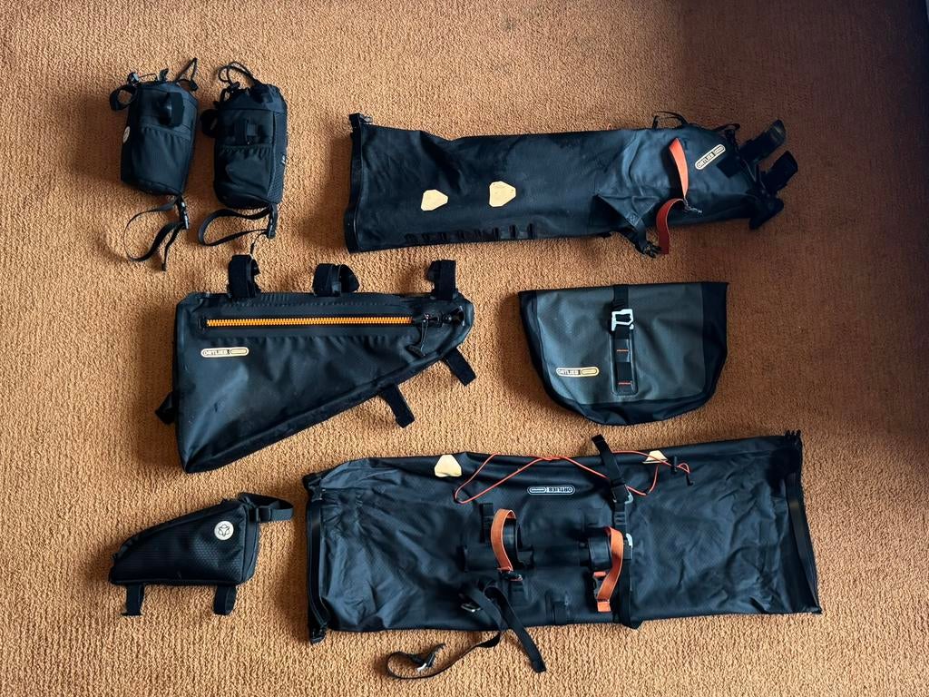 Ortlieb Fiets Tassenset - Bickepacking - Te Huur, Ophalen, Zo goed als nieuw