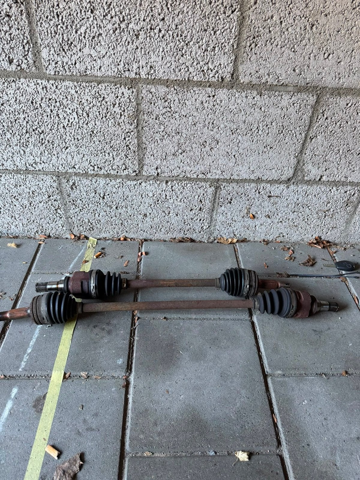 Aandrijfassen Toyota Aygo / Peugeot 107 / Citroën C1, Ophalen, Gebruikt, Toyota
