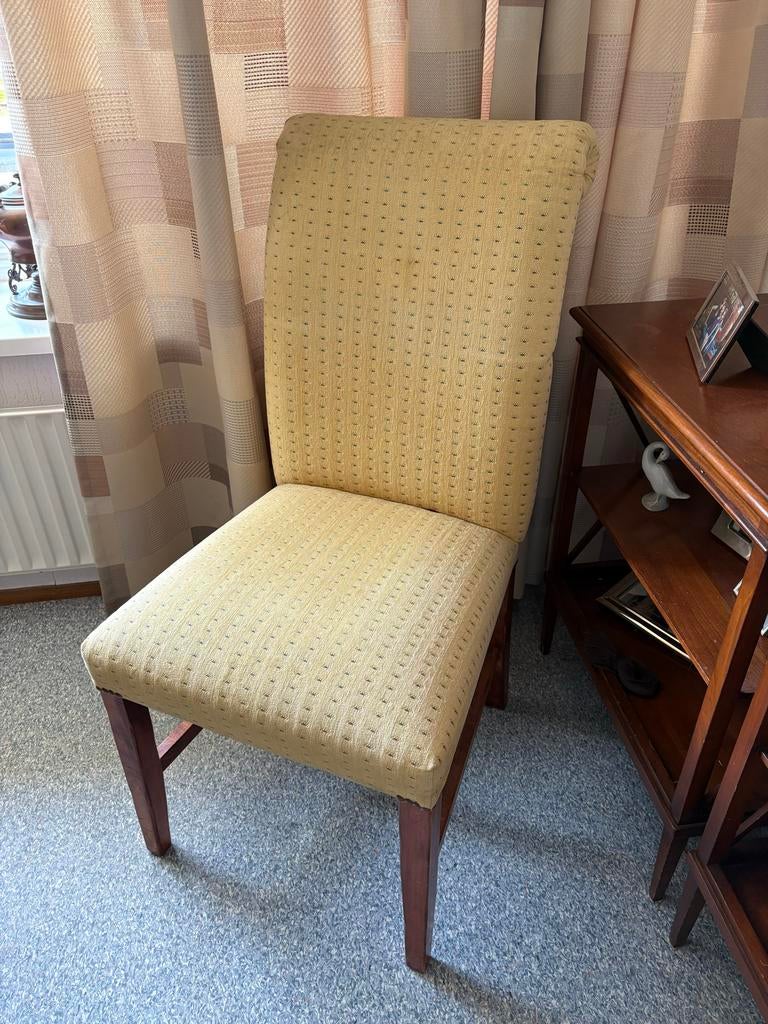 4 Eethoek stoelen - Comfortabel en Stijlvol, Gebruikt, Overige kleuren, Ophalen of Verzenden, Vier