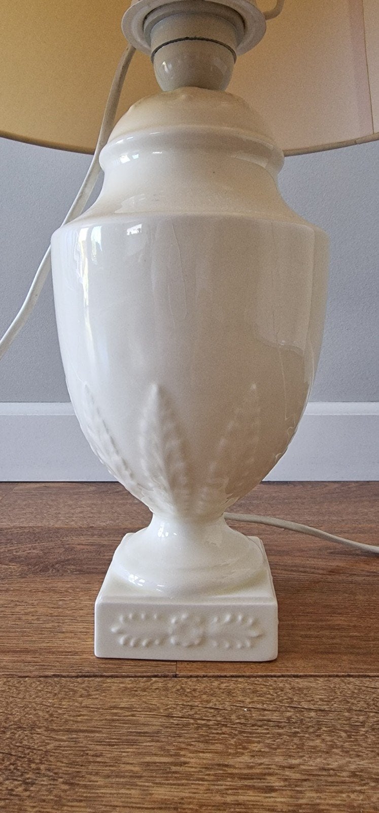 Wedgewood Tafellamp - Klassiek en Elegant, Met schakelaar, Gebruikt, Overige merken, Textiel