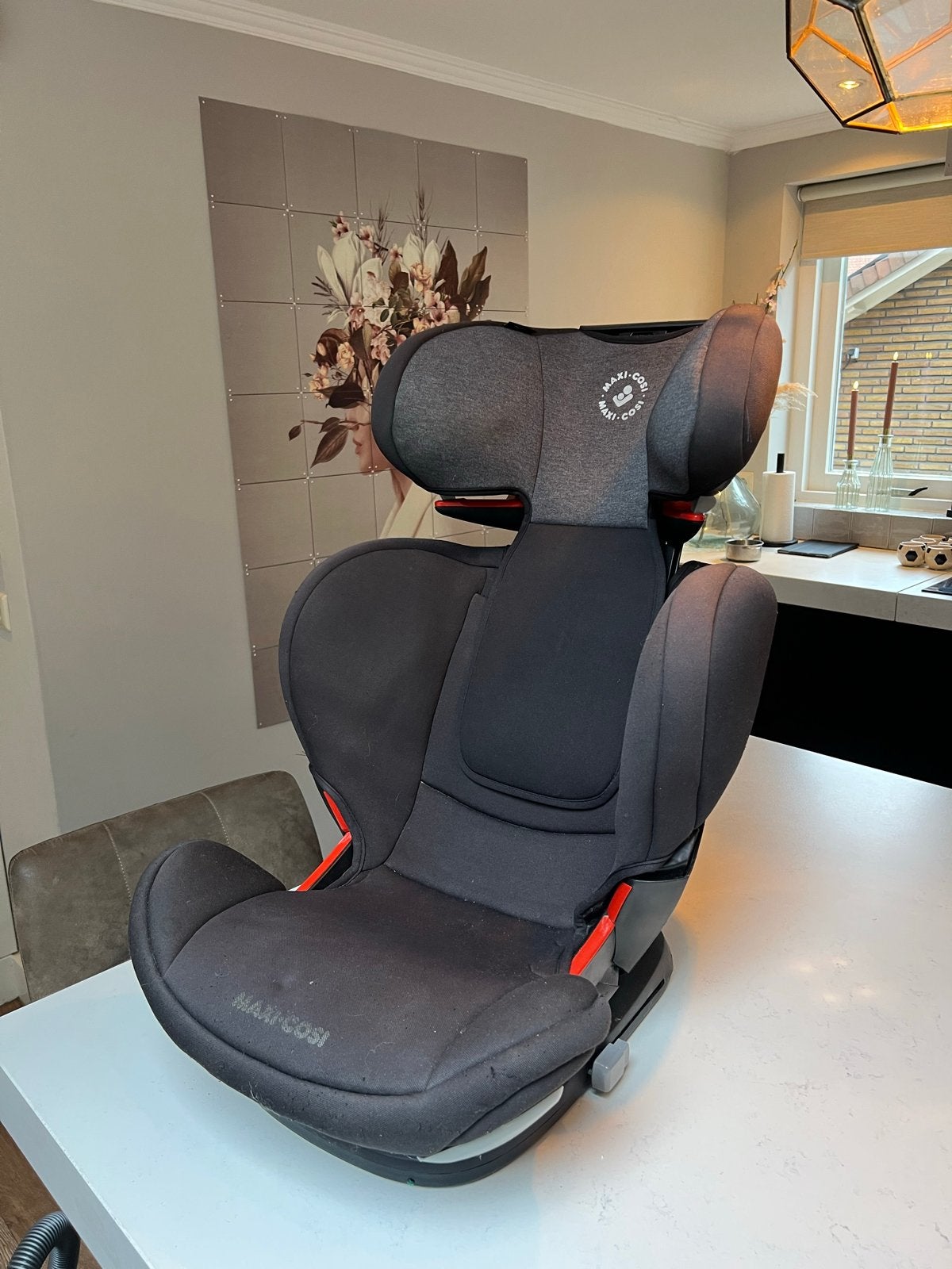 Maxi-Cosi RodiFix autostoel met Isofix in goede staat, Kinderen en Baby's, Gebruikt, 15 t/m 36 kg, Isofix, Maxi-Cosi